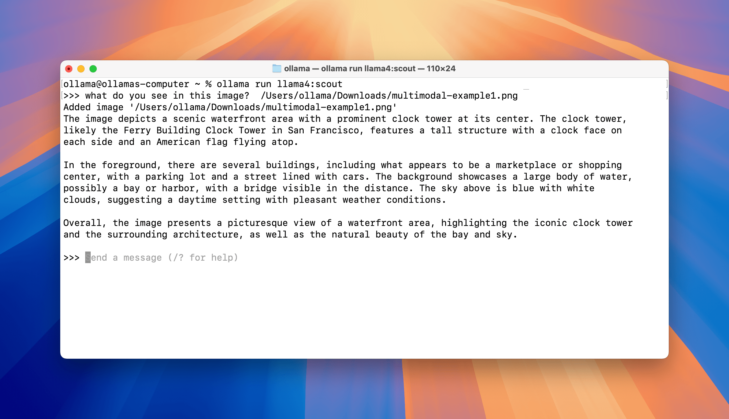 video frame analysis example answer
